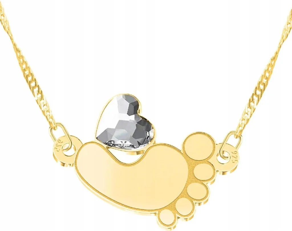 Acquista Collana Impronta Bimbo Argento 925 Oro | Offerta Regalo