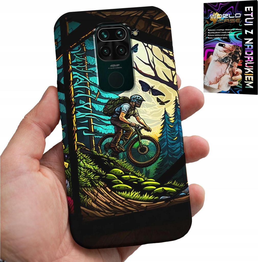 Tasche Für Xiaomi Note 9 - Radfahren Extreme Waldexpeditionen