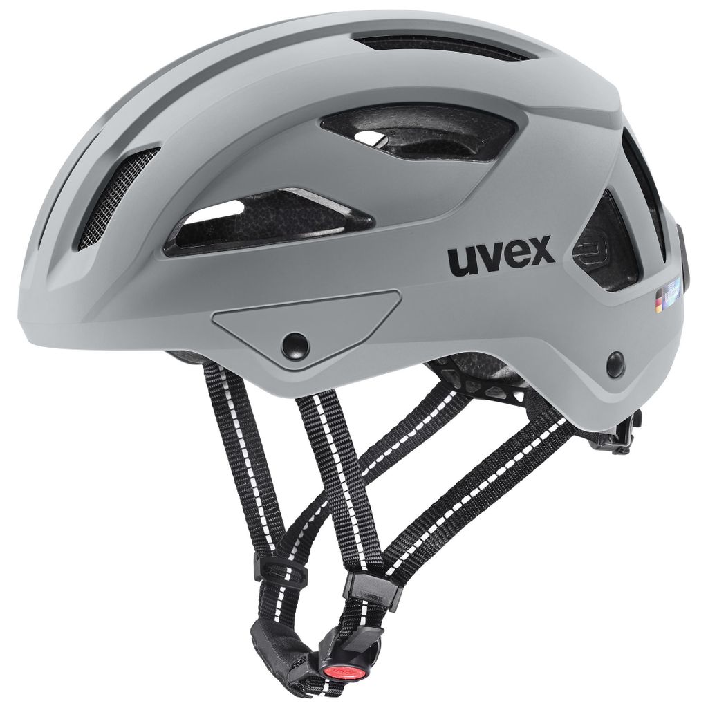 uvex city stride City-Fahrradhelm rhino matt, 59-61 cm, Inmould, 3D IAS, mono...