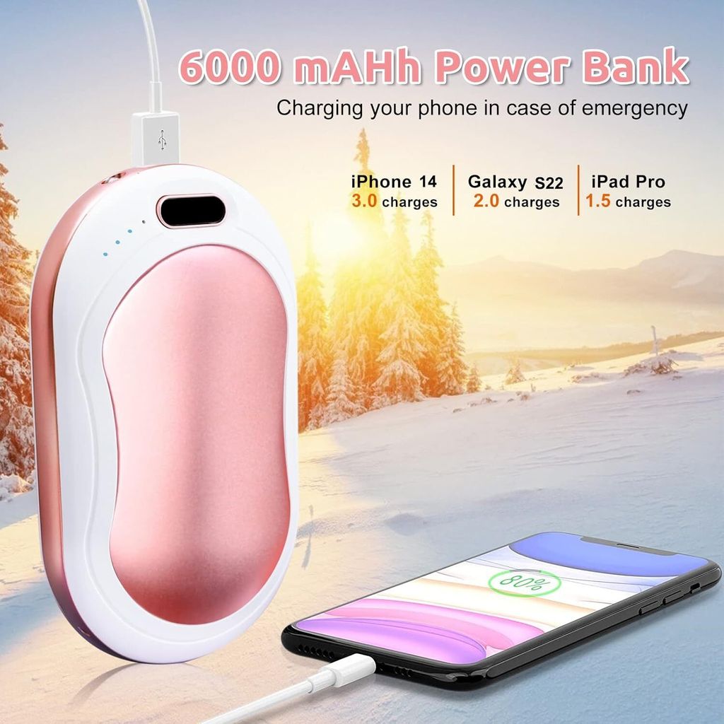 Produktbild von OUTJUT Elektrischer Handwärmer 2er-Pack, 12000 MAh | WhichOne