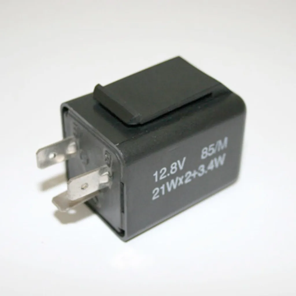 Relais clignotant électronique 3 pôles 12V pour indicateurs LED moto
