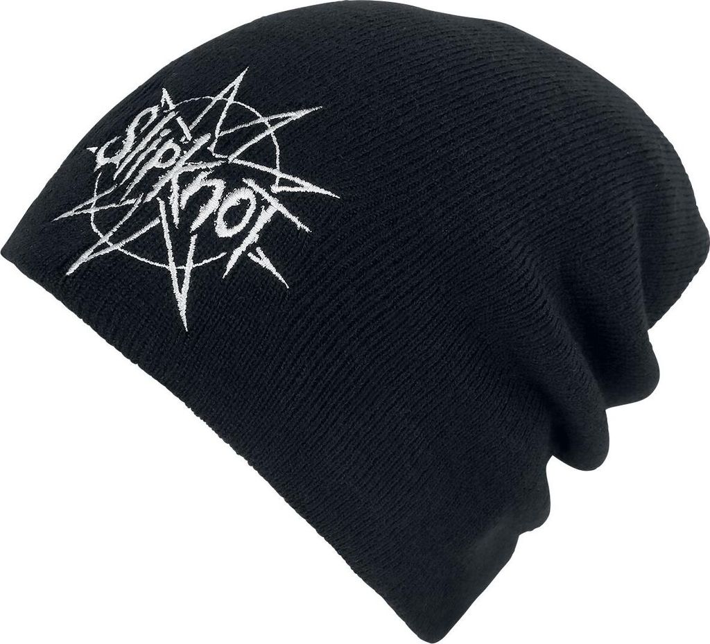 Slipknot Mütze Uni Logo schwarz Standard