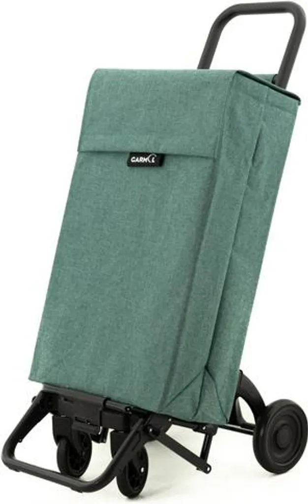 Caddie de courses 4 roues pivotantes Garmol 48L en polyester élégant