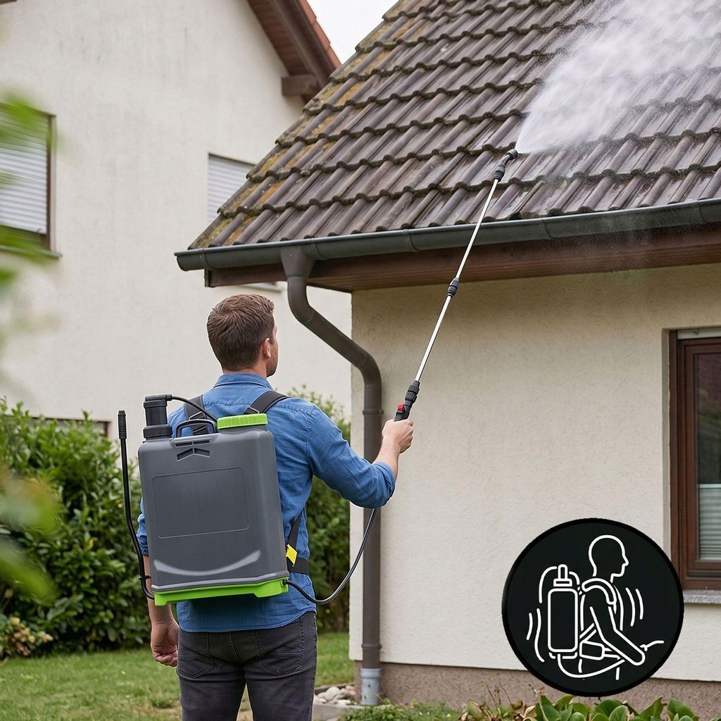 20-Liter-Rucksack-Drucksprühgerät für den Garten mit