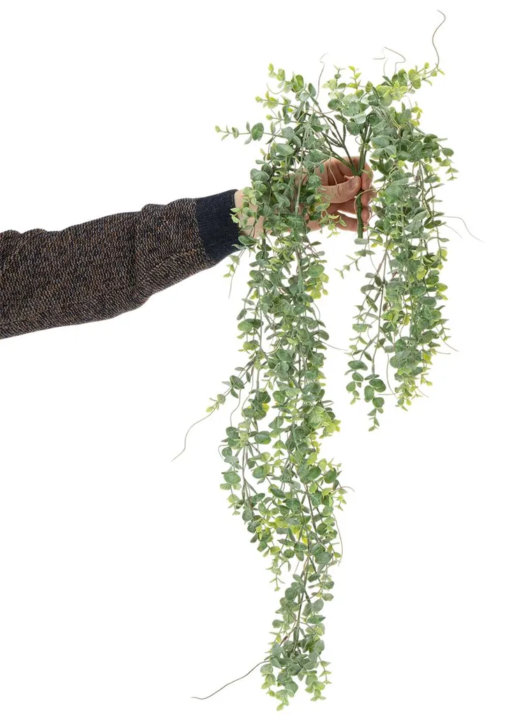 Guirlande artificielle eucalyptus 2m pour décoration murale et table - 8