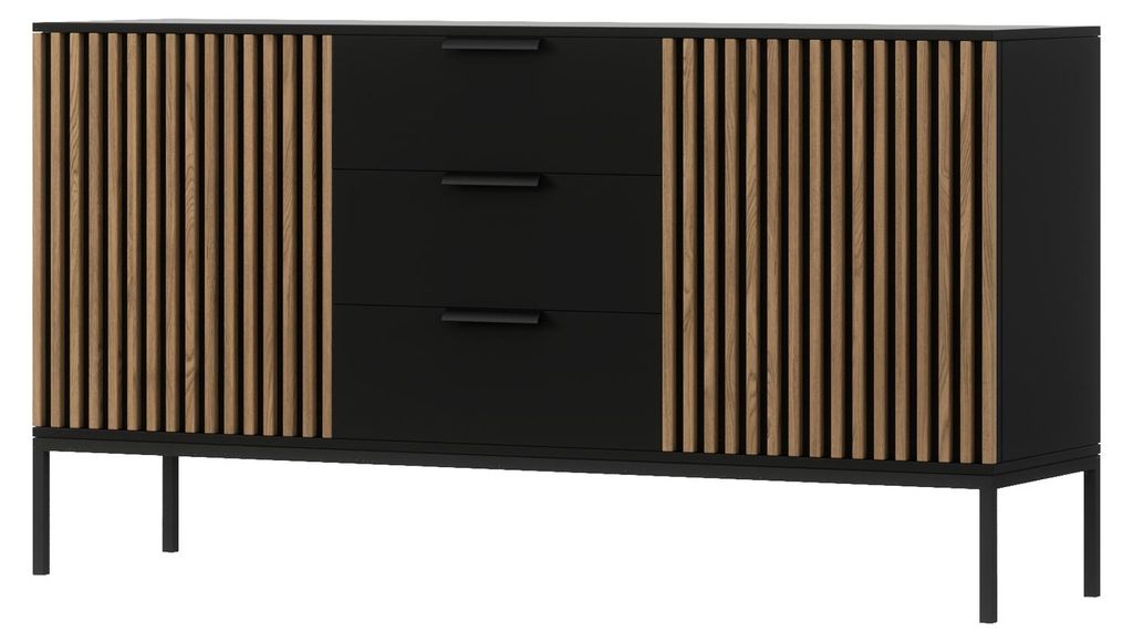 Kommode METEOR 150 cm, Sideboard mit 2 Türen und 3 Produktbild 