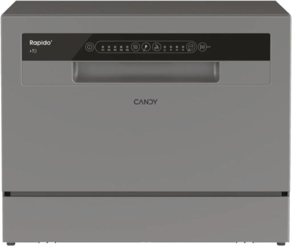 Lave-vaisselle de Table Candy CP6E51LS pour Studio et Bureau Silver