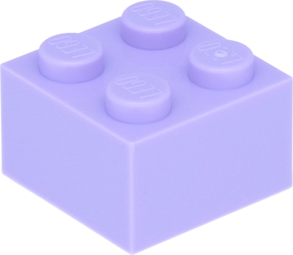 Lego® 2x2 Stein 3003 - 50 Stück Lavendel Produktbild 