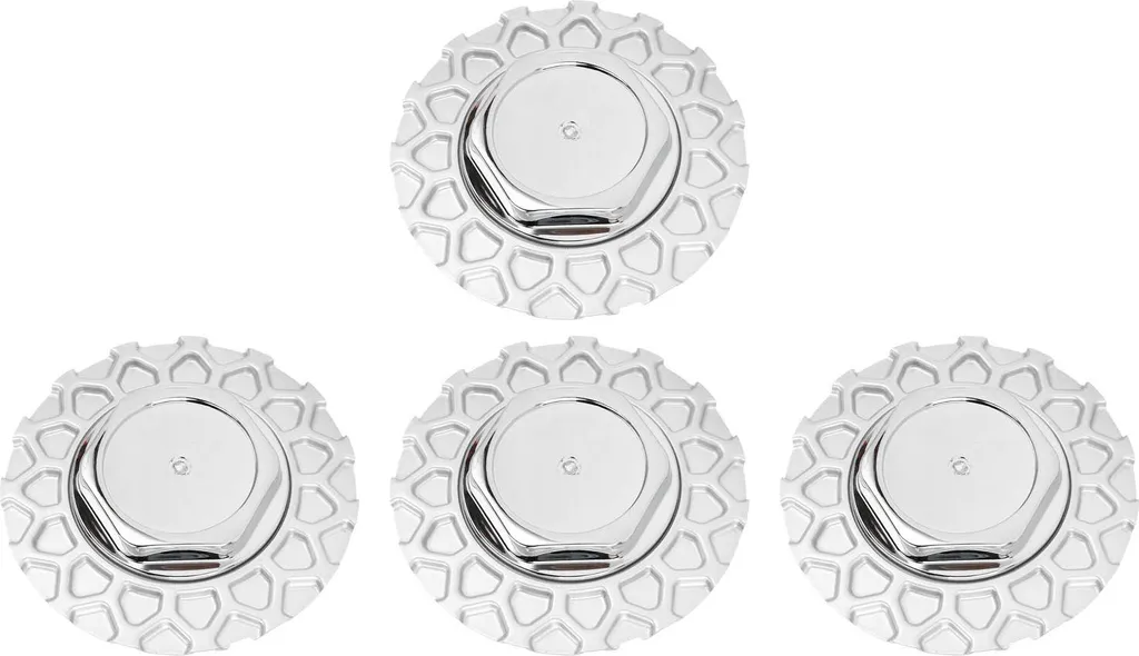 Enjoliveurs de roue de voiture Argent 157mm Lot de 4 au design Lotus