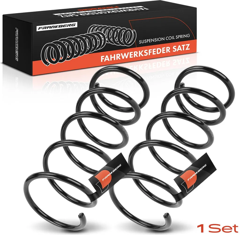 Frankberg 2x Ressort de Suspension Avant pour Toyota Yaris P1 1.4L 2002-05