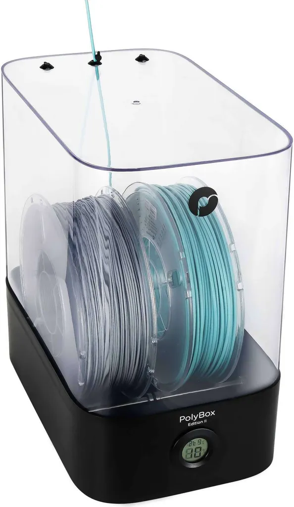 Boîte de Rangement Filament 3D Polymaker PolyBox II avec Hygromètre - 16