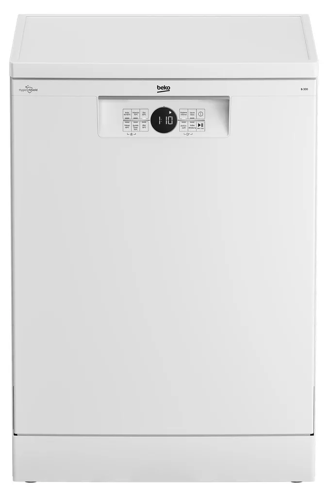 Lave-vaisselle Beko BDFN26430W blanc 14 couverts spécial sous plan