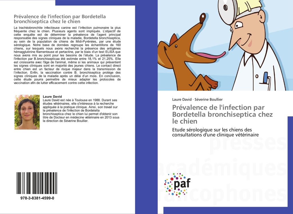 Prévalence de l'infection par Bordetella bronchiseptica chez le chien