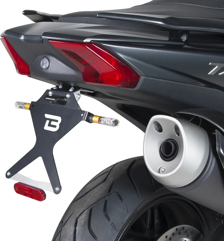 Support de Plaque Yamaha T-MAX 530 2017 - Fini l'Arrière Encombrant - 2