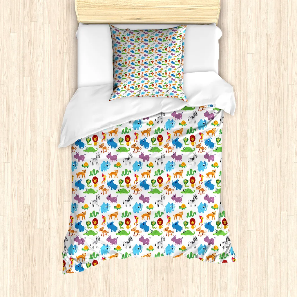 Set Letto Zoo ABAKUHAUS 135x200 - Speciale Antiacaro e Allergie