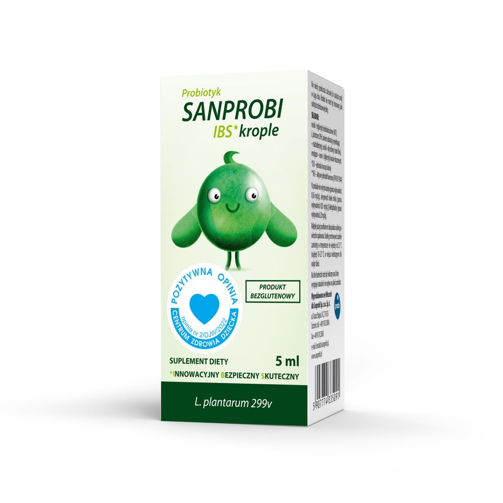 Sanprobi IBS krople doustne, 5 ml Zdjęcie produktu 