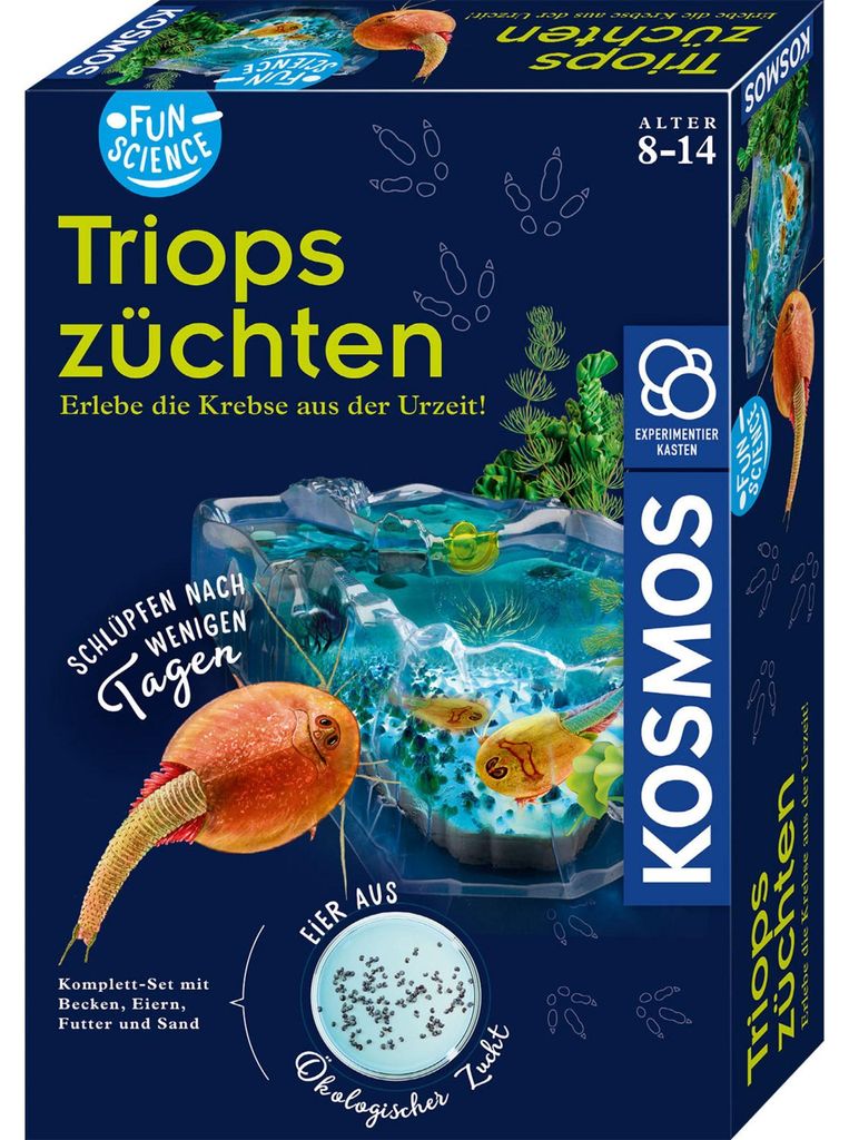 Allevamento di Triops scientifici divertenti Immagine del prodotto 