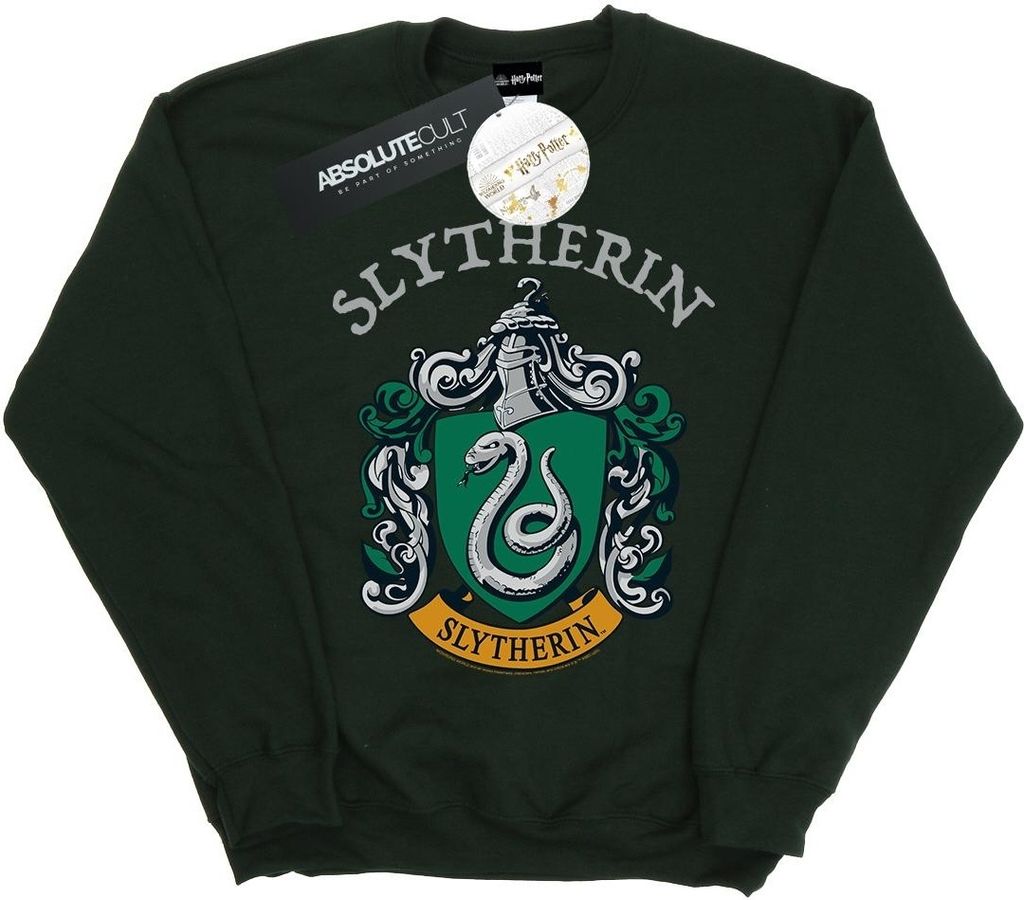 Harry Potter - "Slytherin" Sweatshirt für Damen BI21086 (S) (Tannengrün)