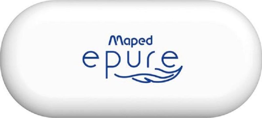 Maped Kunststoff-Radierer Epure oval weiß
