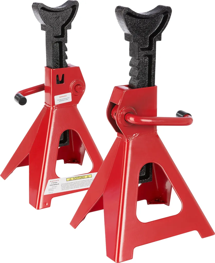 Chandelles de Chantier 3T en Fonte Robuste avec Hauteur Variable AREBOS