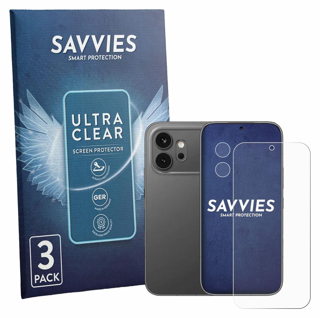 6x Für Honor 600 (Display+Kamera) Schutzfolie Savvies Produktbild 