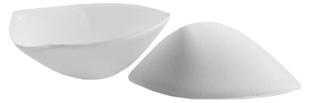 1 Paar BH-Schalen mit Push-up Effekt, 46B weiß