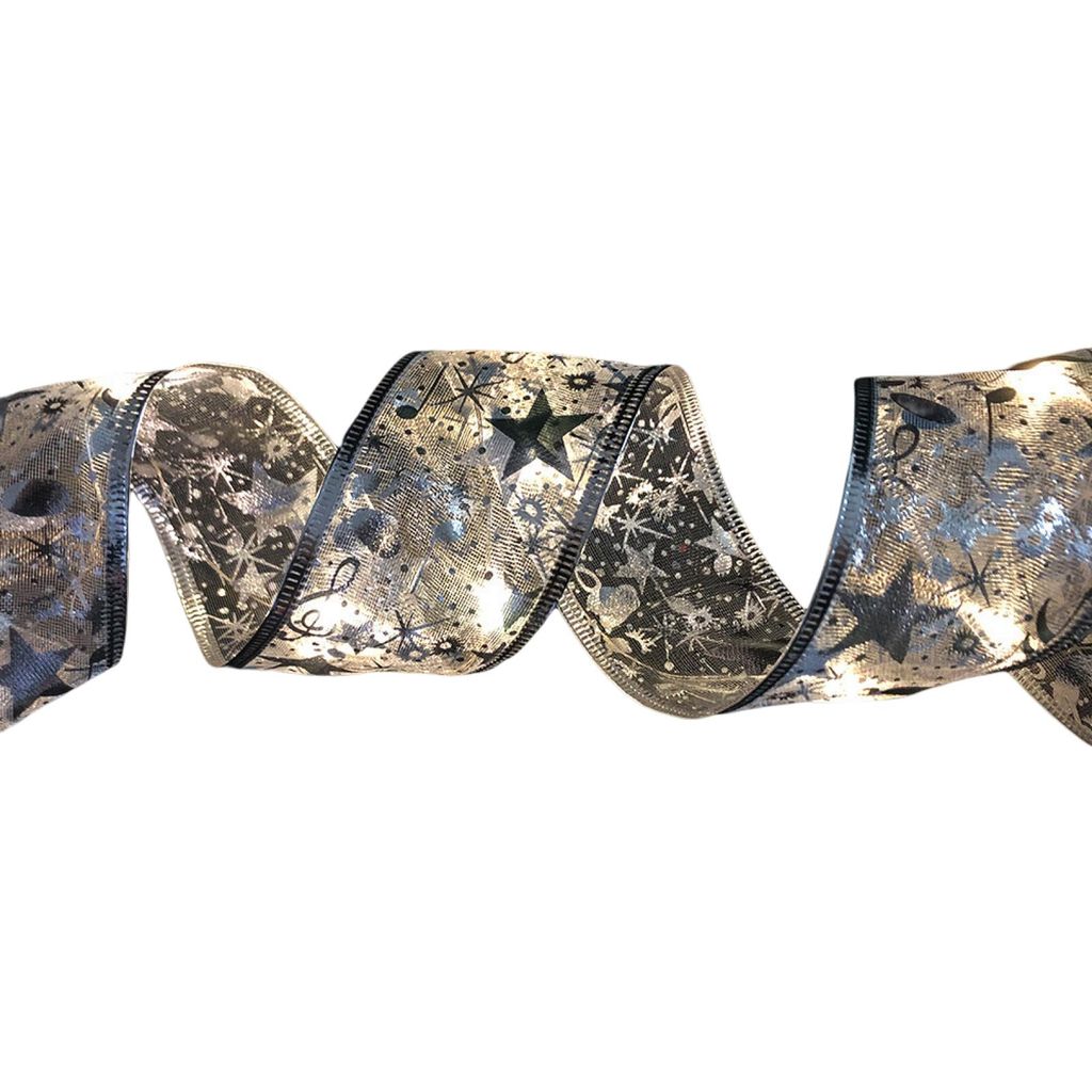 Weihnachtsbänder Licht batteriebetriebene doppelseitige Bronzing warm/farbenfrohe Beleuchtung Romantische Geschenkverpackung Anhänger Weihnachtsb...