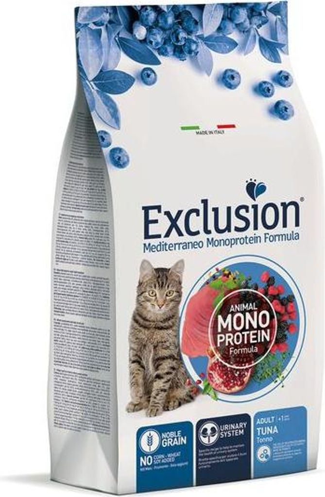 Exclusion Mediterraneo Noble Grain Adult Cat Thon Image du produit 