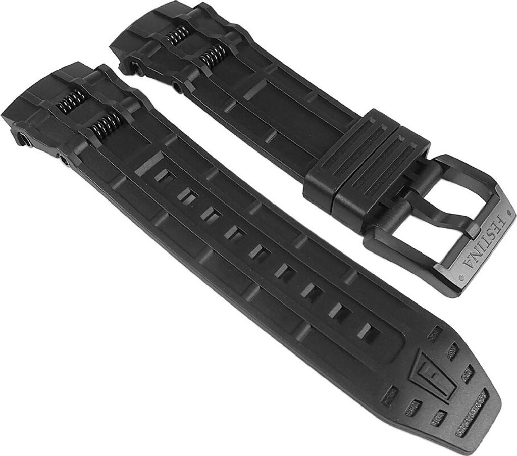 Festina Ersatzband Uhrenarmband Kautschuk schwarz F16575 F16539 F16528