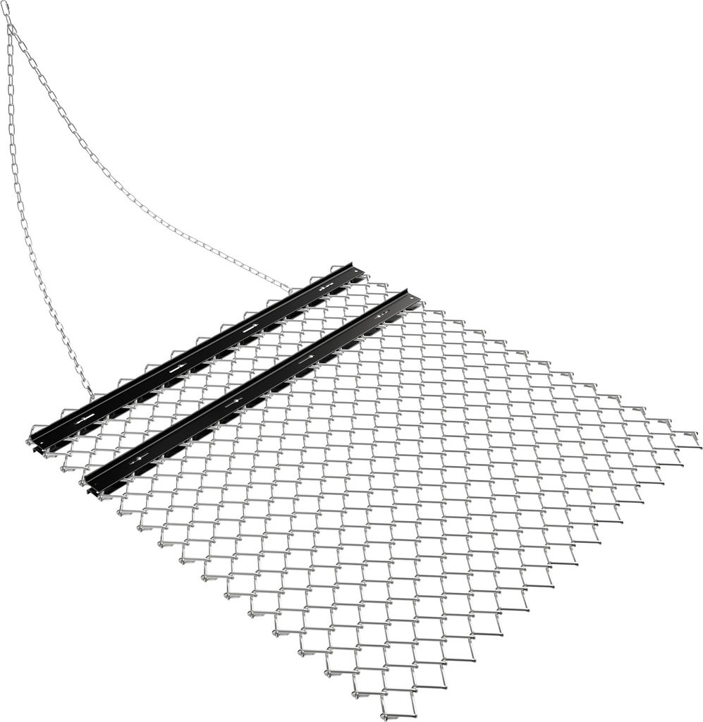 Brona łąkowa Wiltec 155 x 123,5 cm z siatką łańcuchową, Zdjęcie produktu 