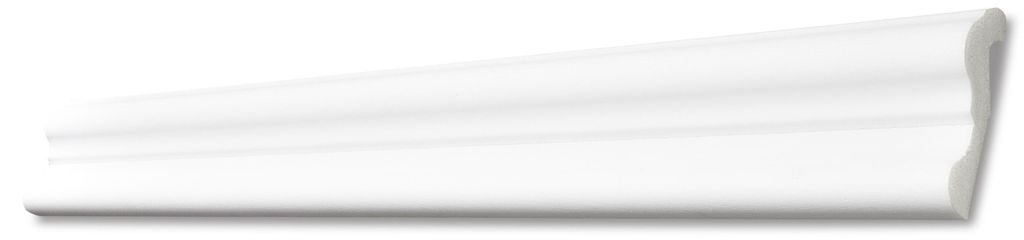 Decosa Flachprofil F70, weiß, 70 mm, Länge: 2 m - 30 Stück Produktbild 