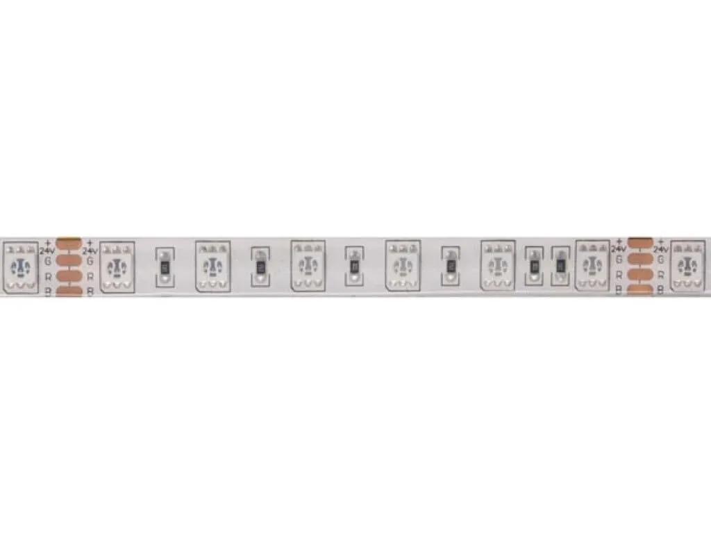 Striscia LED 24V RGB 5M 300 LED - Bobina Professionale Alta Luminosità