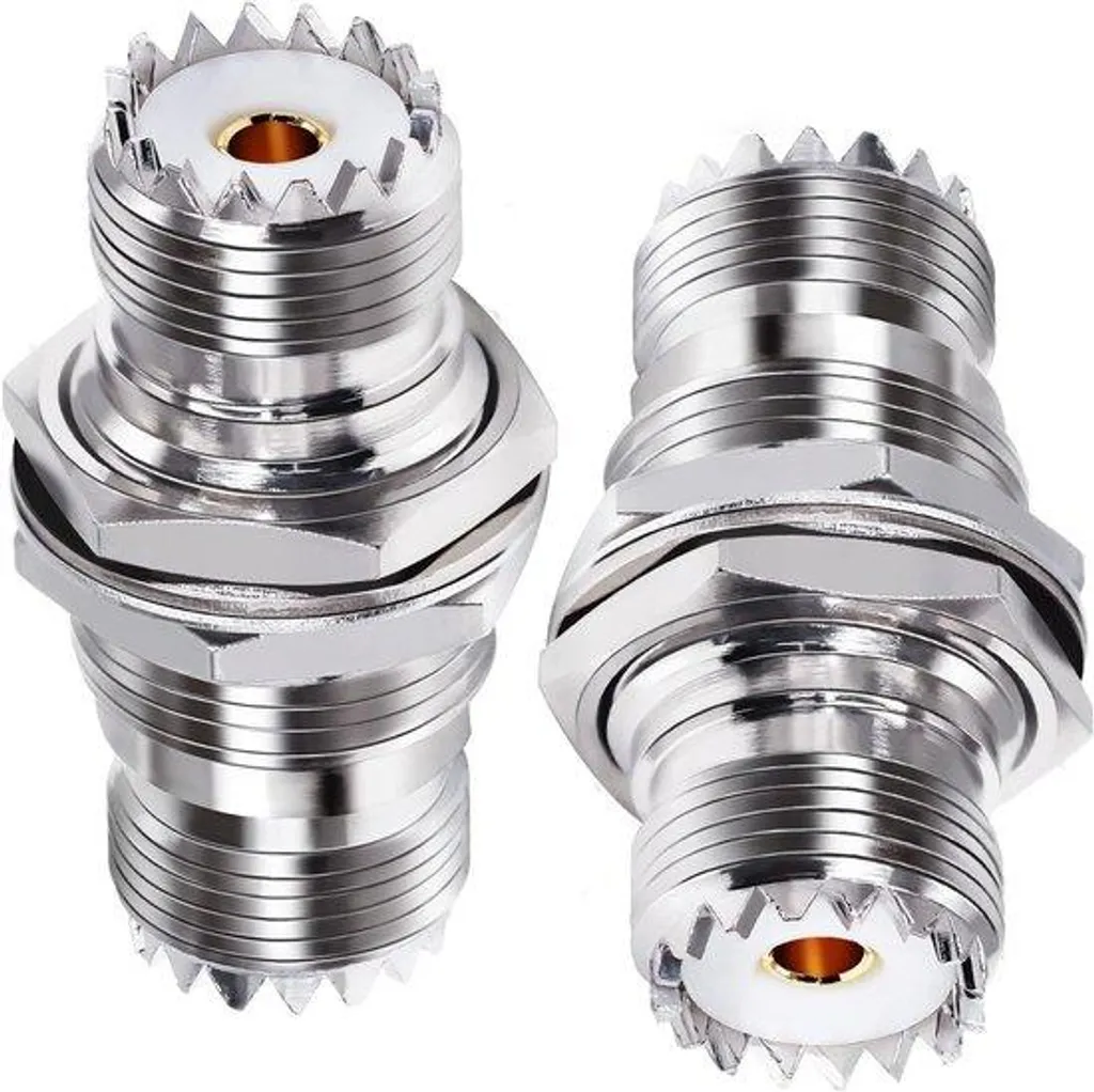 Connecteur Coaxial Femelle CB pour Installation Fixe sur Panneau - Lot 2