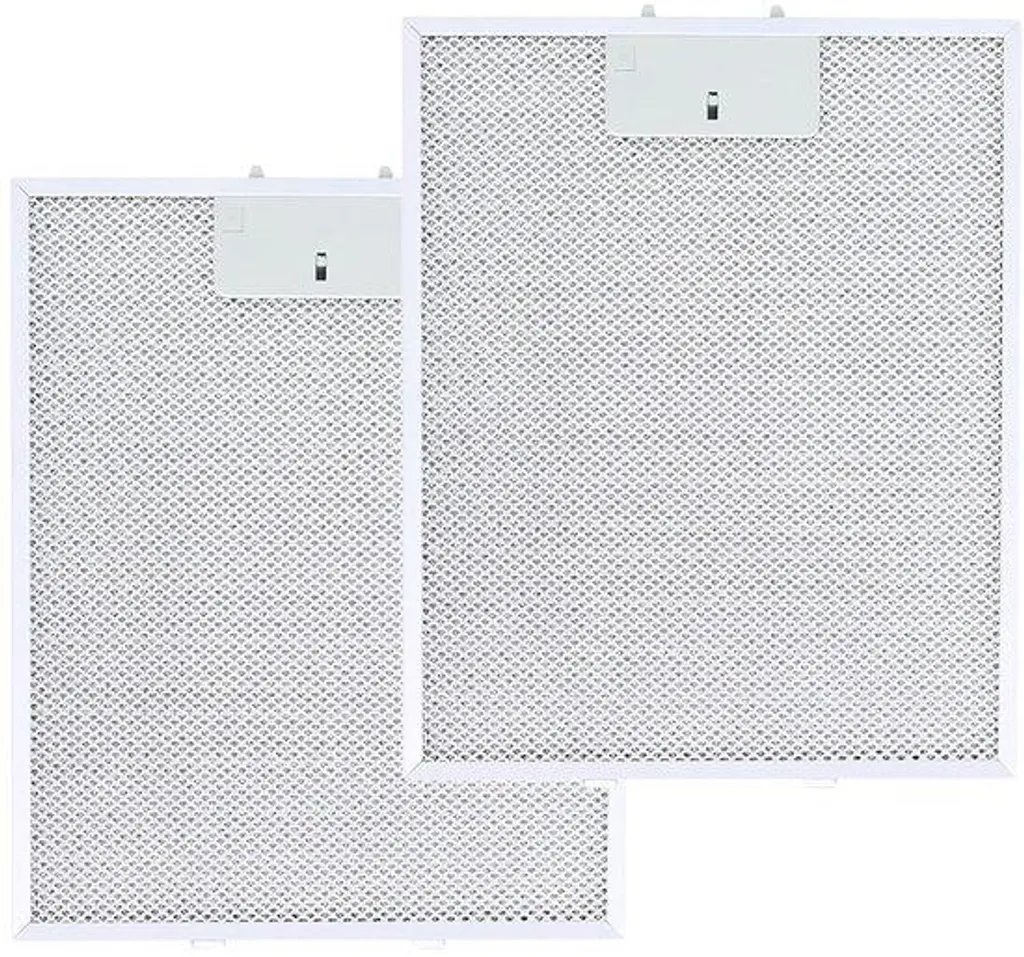 Filtre métallique en aluminium lavable et réutilisable pour hotte 1pc