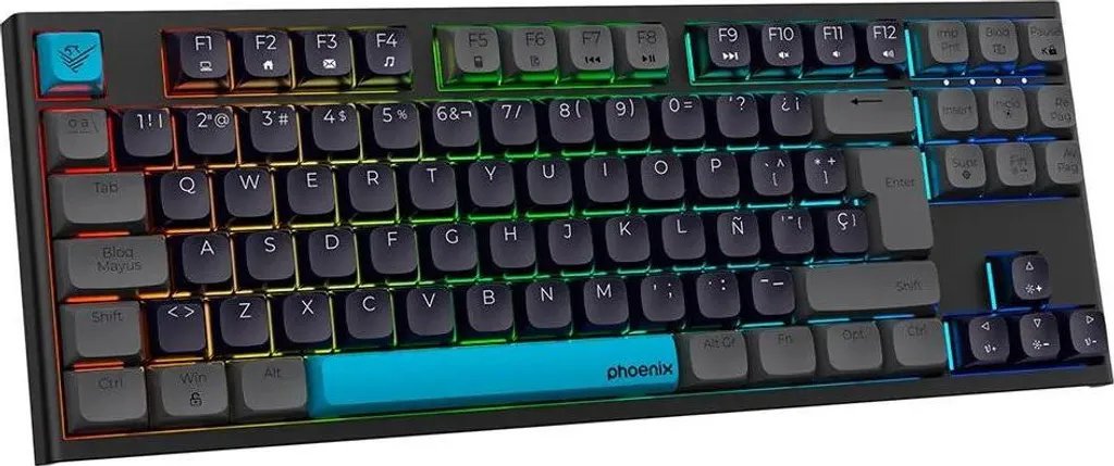 Clavier Phoenix ROYAL TKL Espagnol : La Solution Compacte pour le Gaming - 4