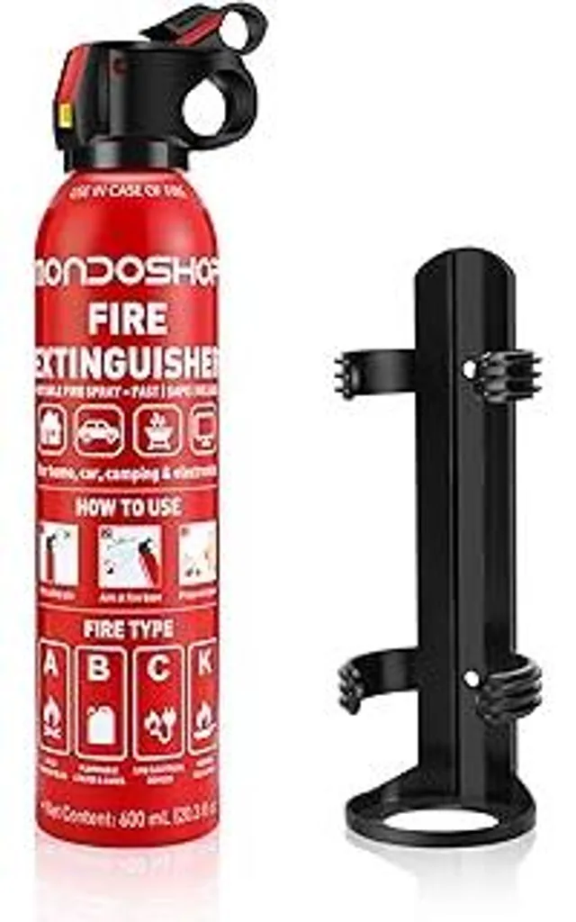 Spray Antincendio Casa e Cucina 600ml Mondoshop | Estintore Auto e Camper