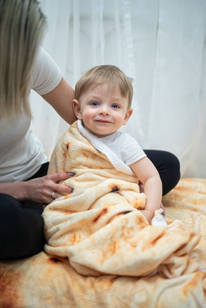 Tortilla deka 120 cm - Dárek k narozeninám, křtinám Obrázek produktu 6