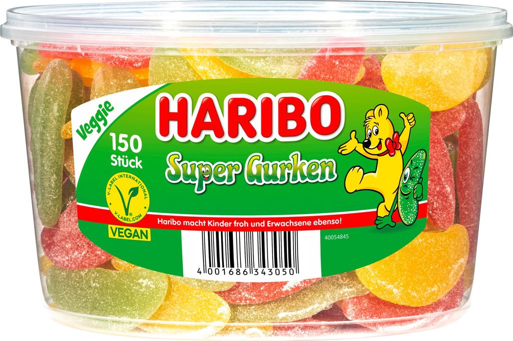 Haribo - Cornichons 150 pcs. TIN Image du produit 