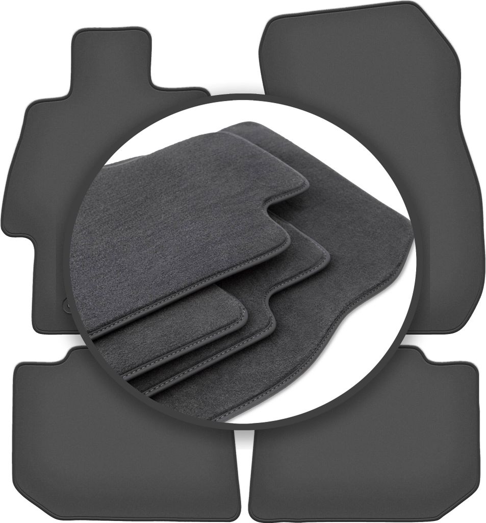 Premium-Fußmatten für: Subaru Legacy VI Limousine (2014-2019)