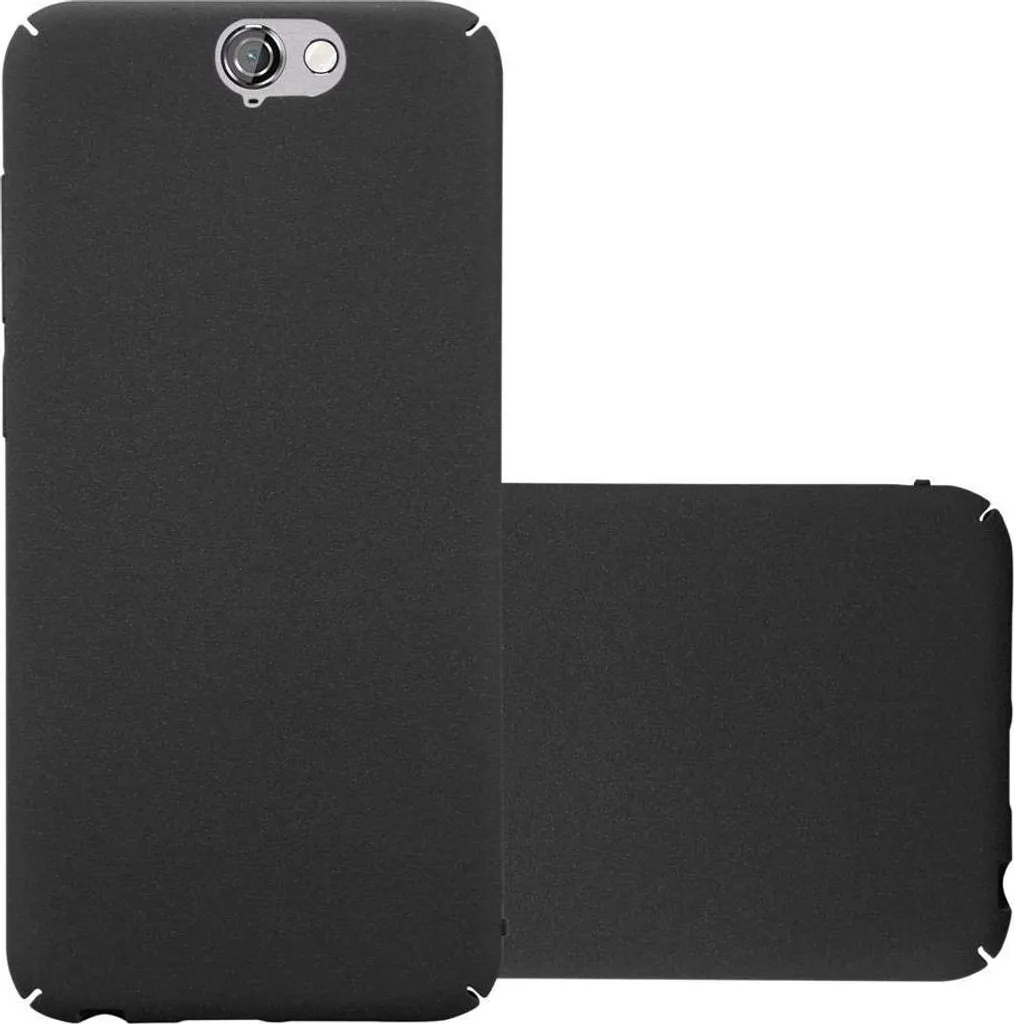 Cadorabo Custodia Rigida per HTC ONE A9 Nero | Cover Sottile Antiurto