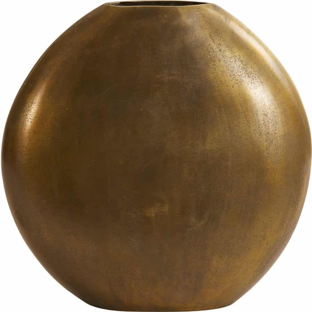 Light & Living - Vase Positano - Bronze - 42x7x42cm