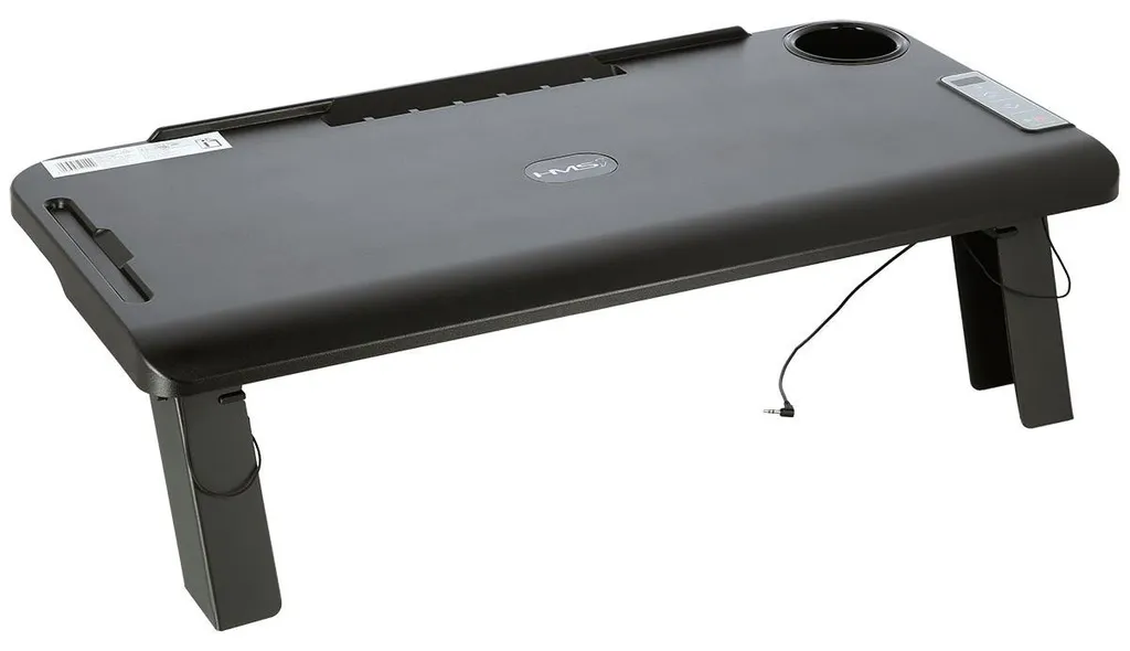 Tapis de marche avec bureau ergonomique réglable pour télétravailleur