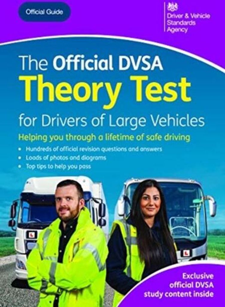 The official DVSA theory test for large vehicles