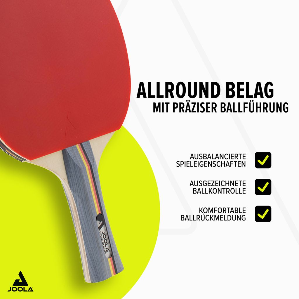 JOOLA Tischtennis-Set Team School, 4 Tischtennisschläger + Produktbild 3