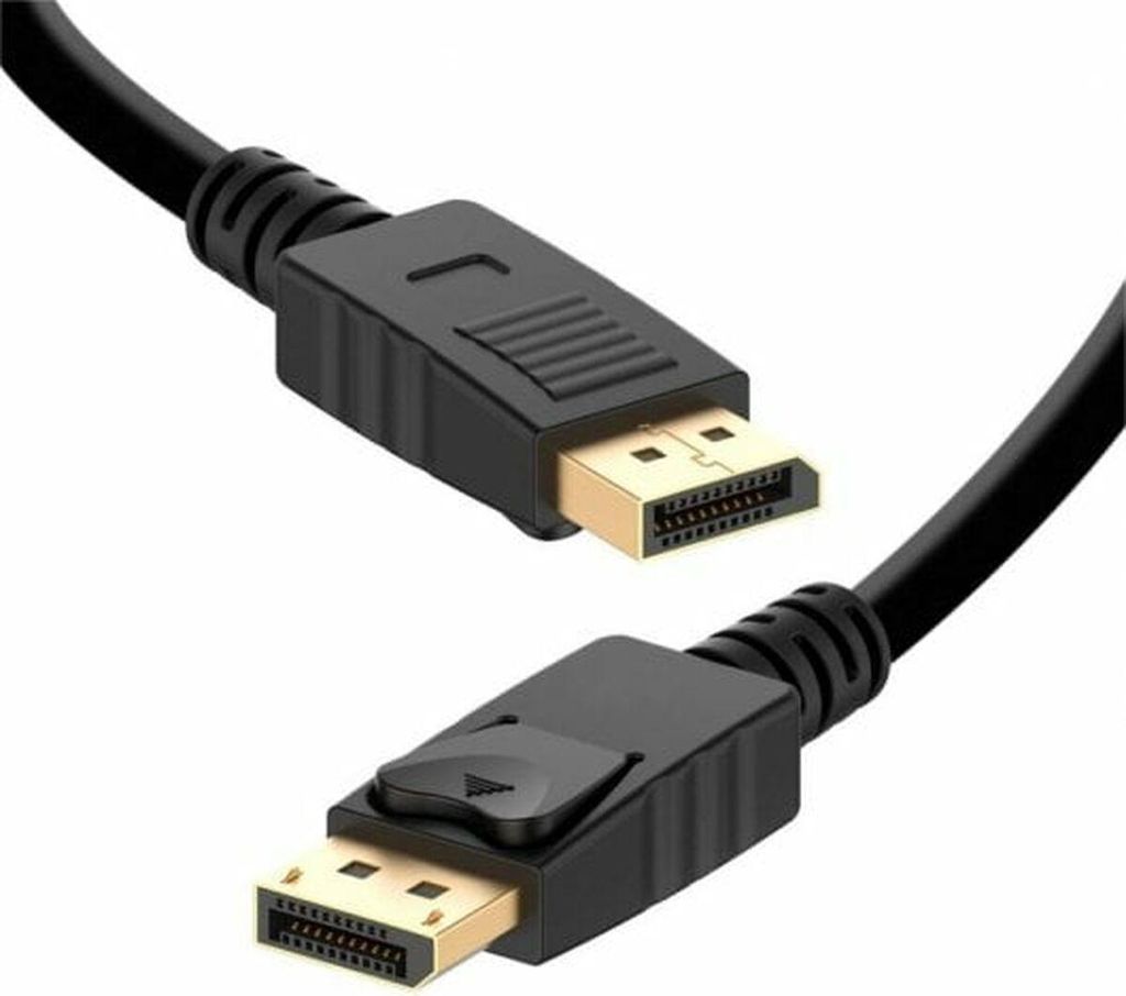 DisplayPort-Kabel PcCom PCCES-CAB-DP14-3M Schwarz 4K Ultra HD 3 m