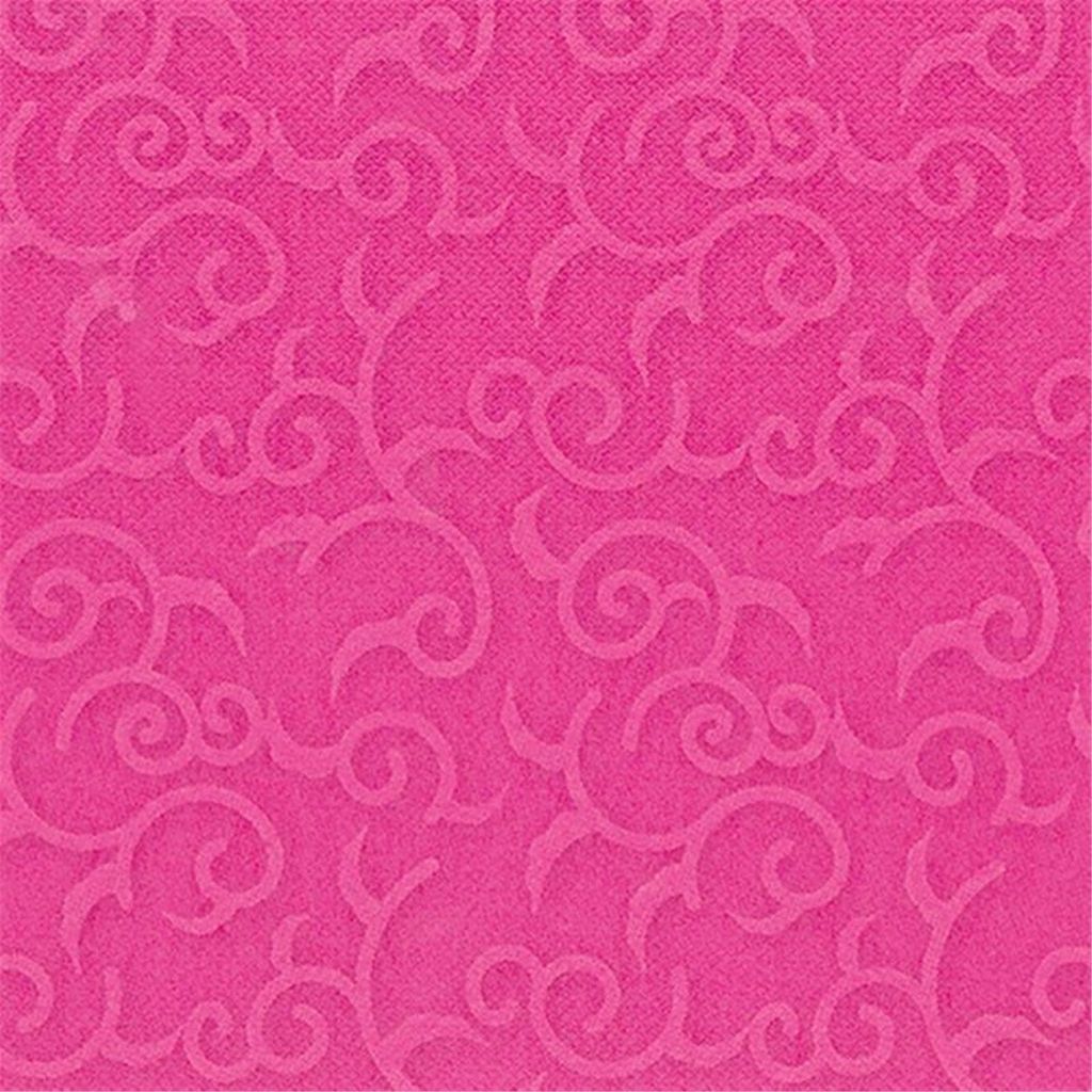Papstar Servietten "ROYAL Collection" 1/4-Falz 40 cm x 40 cm fuchsia "Casali", 5 x 50 Stück