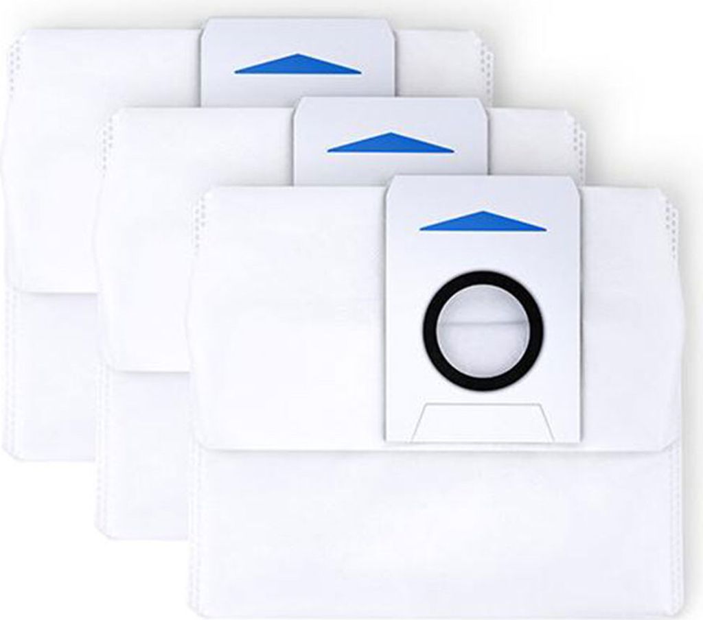 Ecovacs D-DB03-0003, Staubbeutel, Staubsaugerroboter, Weiß, Vliesstoff (TNT), 3 l, Ecovacs