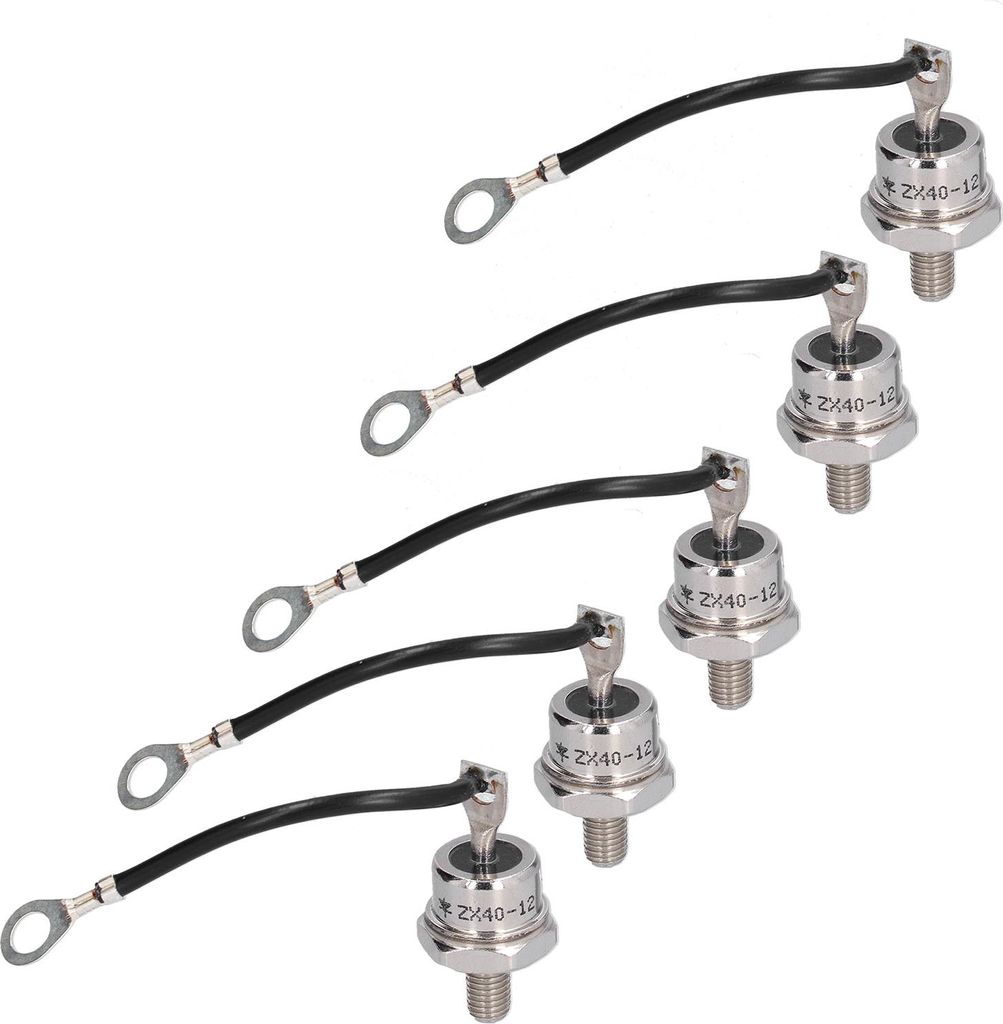 5szt Dioda prostownicza Reverse Brass 40A 1.2KV Zestaw Zdjęcie produktu 