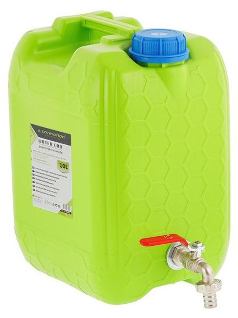 Wasserkanister mit Metallhahn 10 l Carmotion-CMPL0046