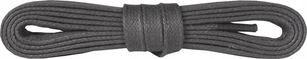 Langlebige gewachste flache Schnürsenkel 75 cm Kaps - Grau (0084)